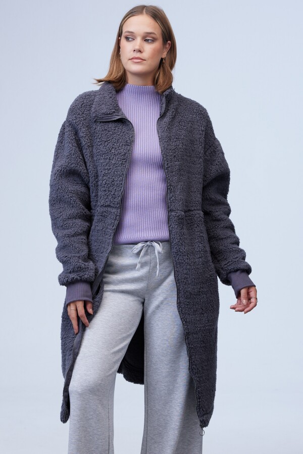 Campera Sherpa GRIS