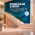 Pack x20 Wpc Simil Madera Wall Panel Lambrin 2.90x16.7 Azul 1
