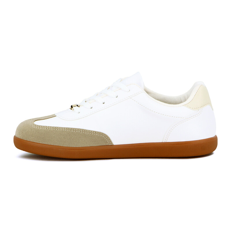 Vizzano Calzado Dama Casual Acordonado Blanco-beige