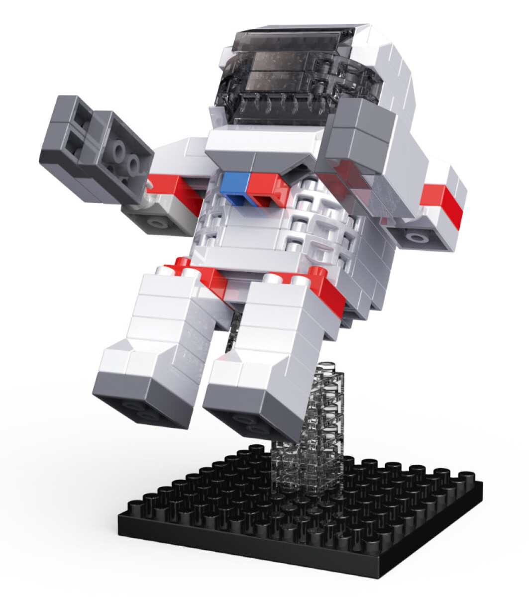 BLOQUES DE CONSTRUCCIÓN (ASTRONAUTA EN GRAVEDAD INFERIOR/128 PIEZAS) 