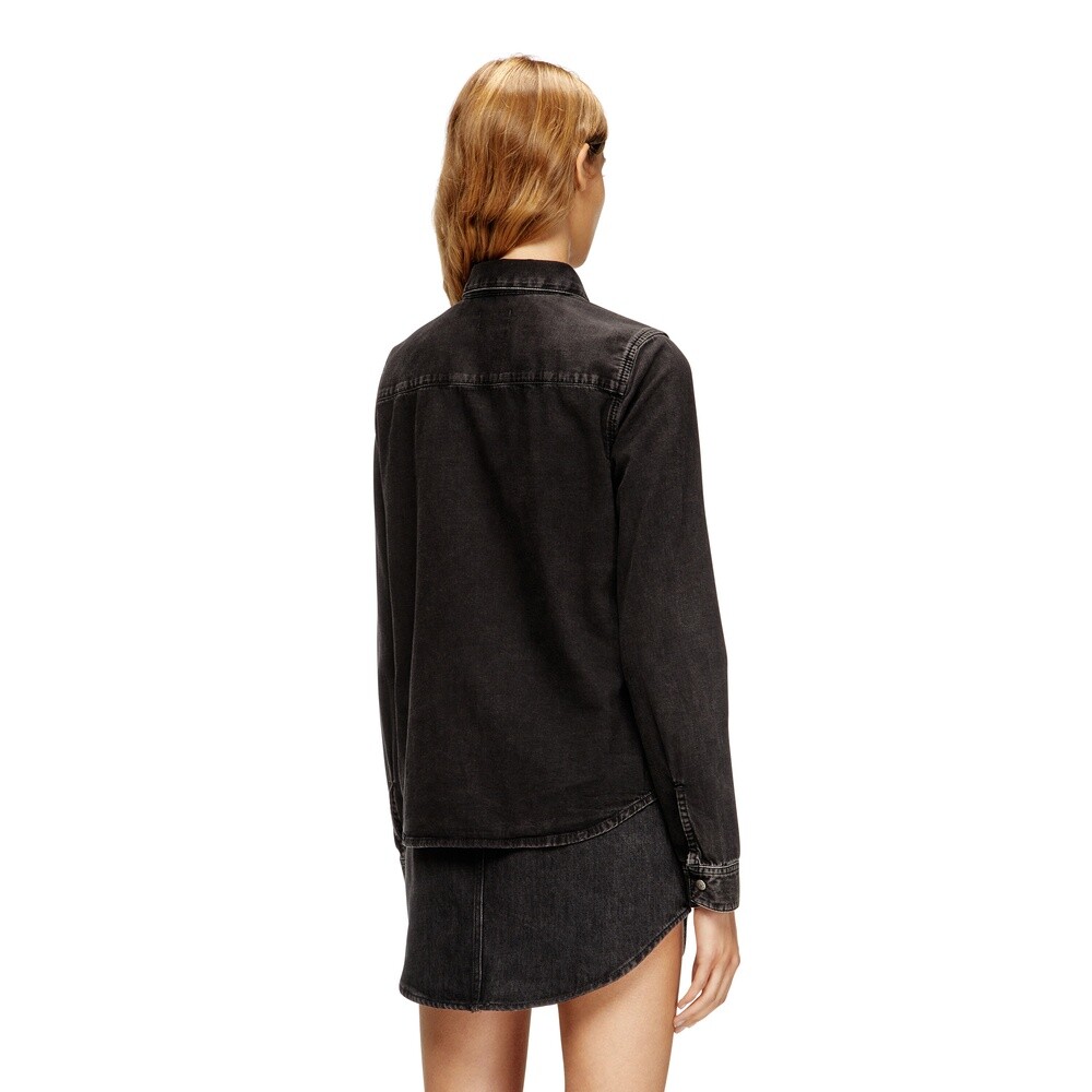 Camisas Urbano Para Mujer De-Eazy Shirt Negro