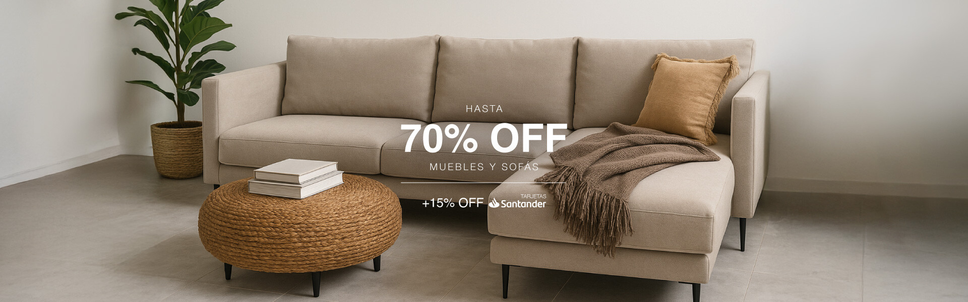 Muebles y Sófas Promo 15%