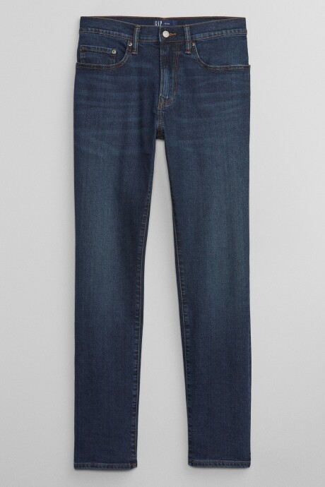 Jean Slim Hombre Dark Wash