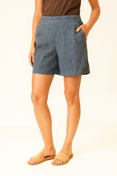 Short Priya Azul Piedra