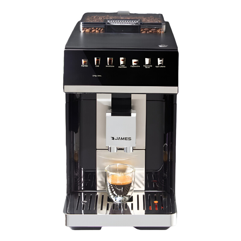 Cafetera Automatica James 7000 1500w 15 Bar Granos De Cafe Color Negro Cafetera Automatica James 7000 1500w 15 Bar Granos De Cafe Color Negro