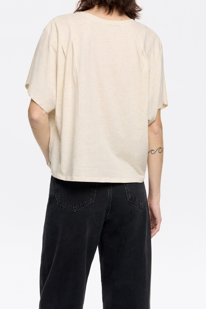 CAMISETA Marfil