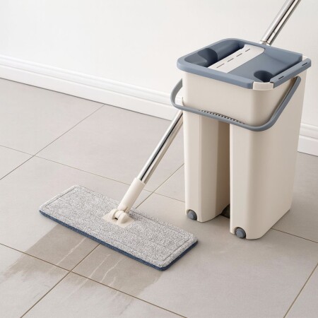 BALDE MOPA PLANA DE MICROFIBRA AUTOLIMPIANTE EXTENSIBLE BALDE MOPA PLANA DE MICROFIBRA AUTOLIMPIANTE EXTENSIBLE