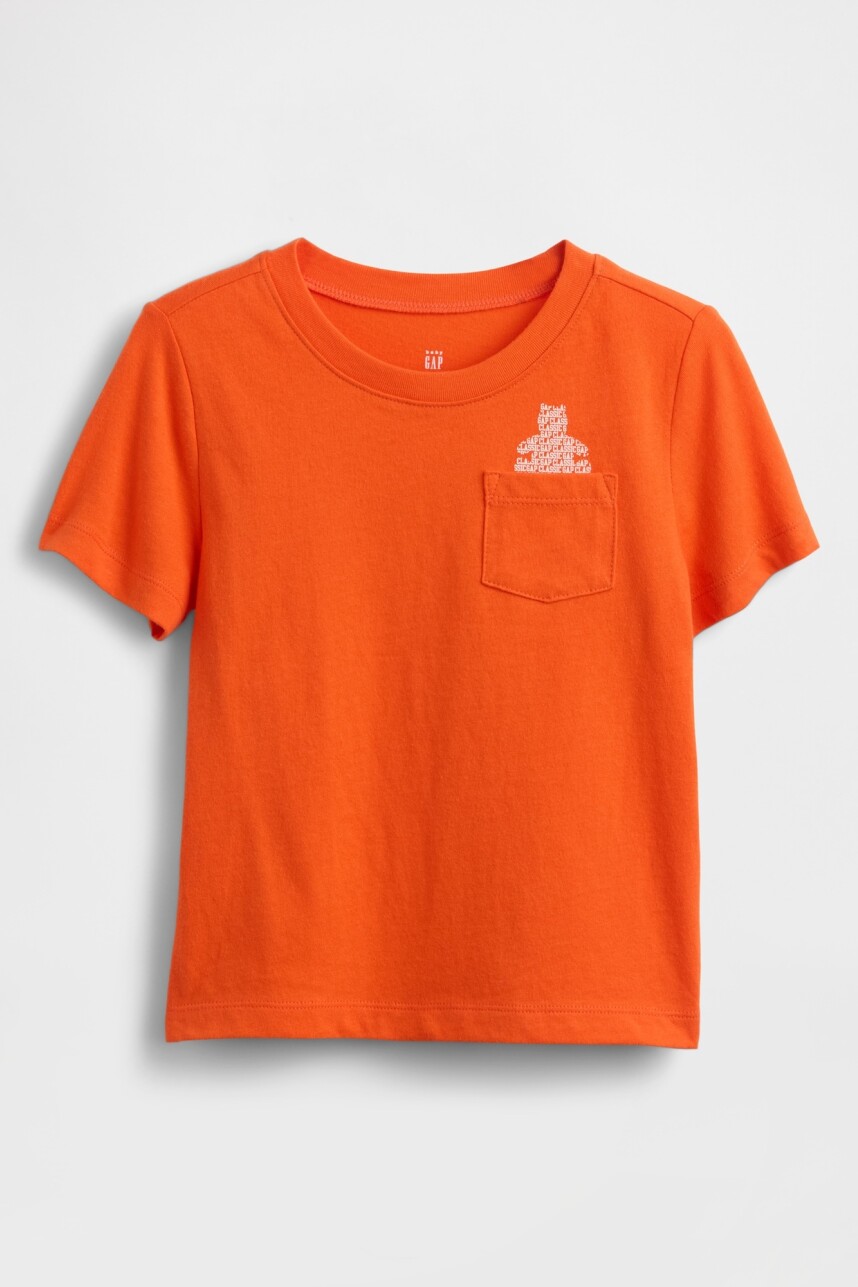 Remera Con Bolsillo Oso Brannan Toddler Niño Blaze