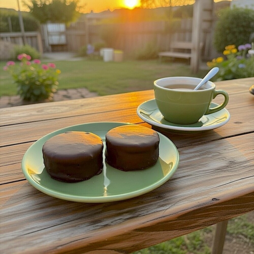Alfajor de Chocolate con Dulce de Leche Alfajor de Chocolate con Dulce de Leche