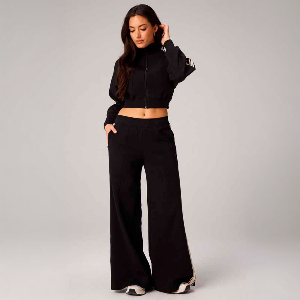 Pantalón Elevated Track Pant Mujer Black/almond Milk