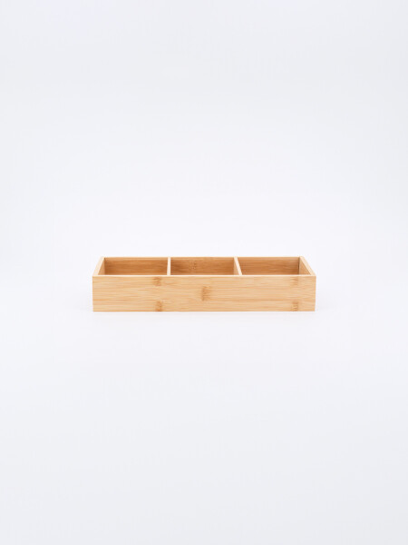 BANDEJA ORGANIZADORA BAMBOO MADERA