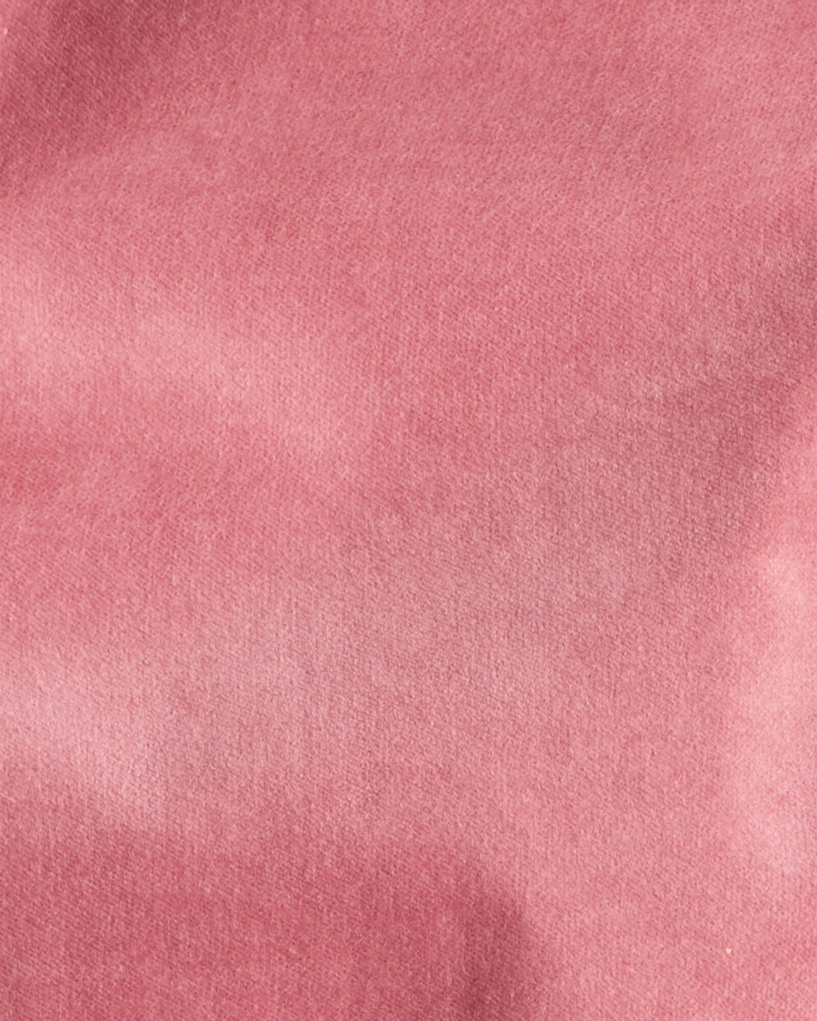 Pantalón acampanado, aterciopelado, rosado Sin color