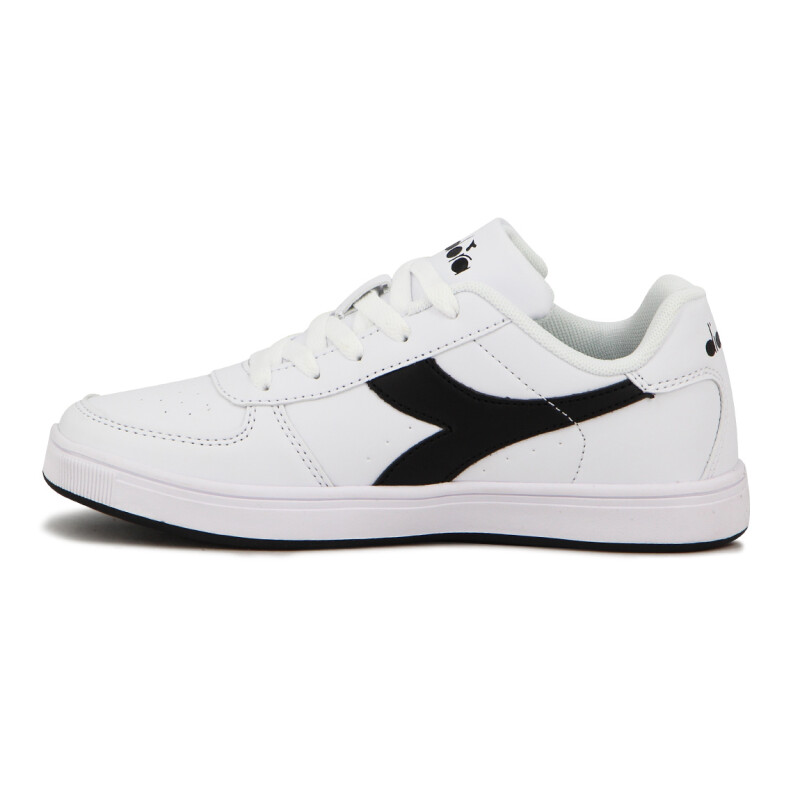 Championes Casuales Mujer Diadora Helio Blanco-Negro