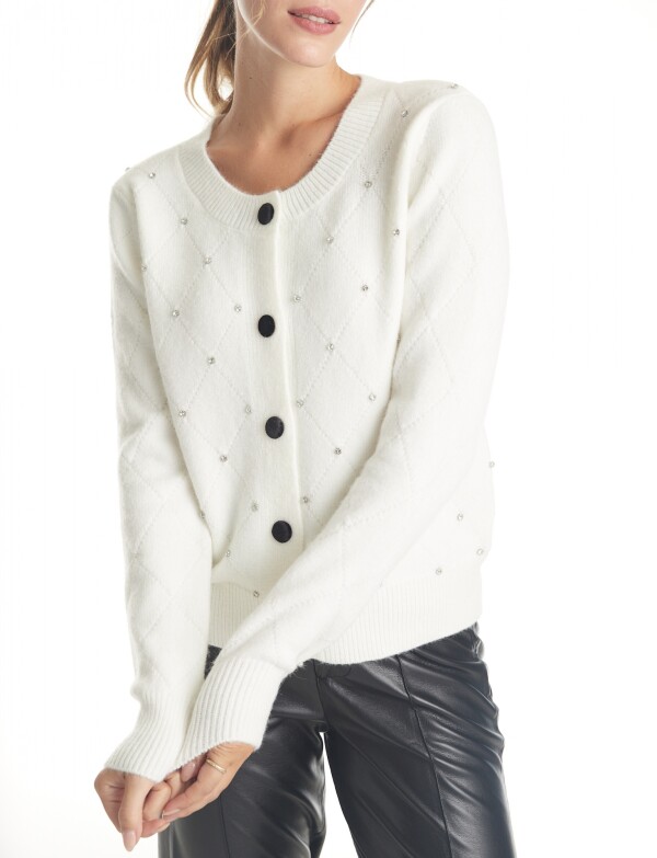 Cardigan Strass CRUDO