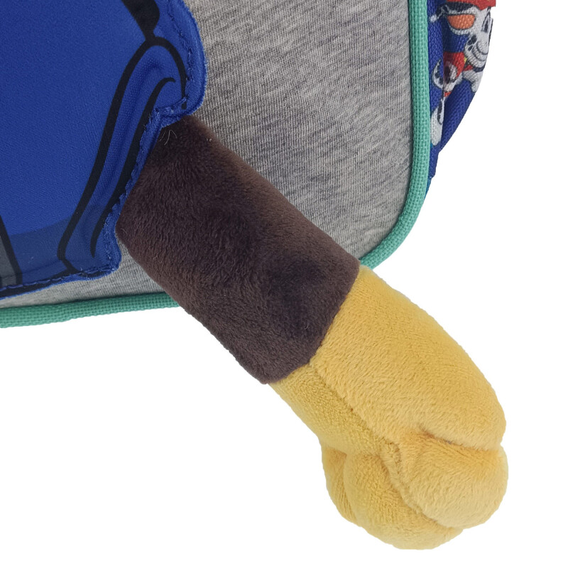 Mochila Carro Paw Patrol 3D Azul - Gris
