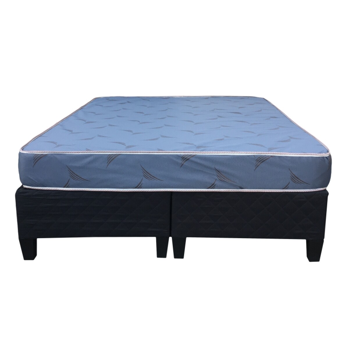 Sommier PUELO -2 Plazas - Box Dividido Doble - Espuma Suave Blando - 140x188x51 cm 