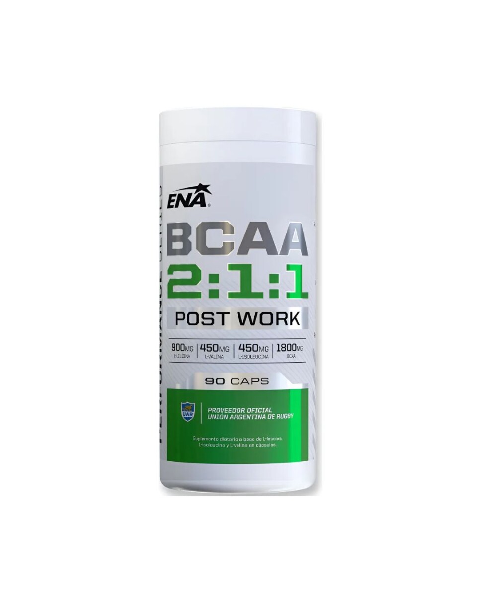 ¡OFERTA IMPERDIBLE! BCAA 2:1:1 90ct ENA 