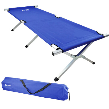 Catre Cama Plegable Metálico Con Bolso P/ Camping Cpg007001