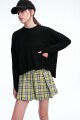 SWEATER COSTURA Negro