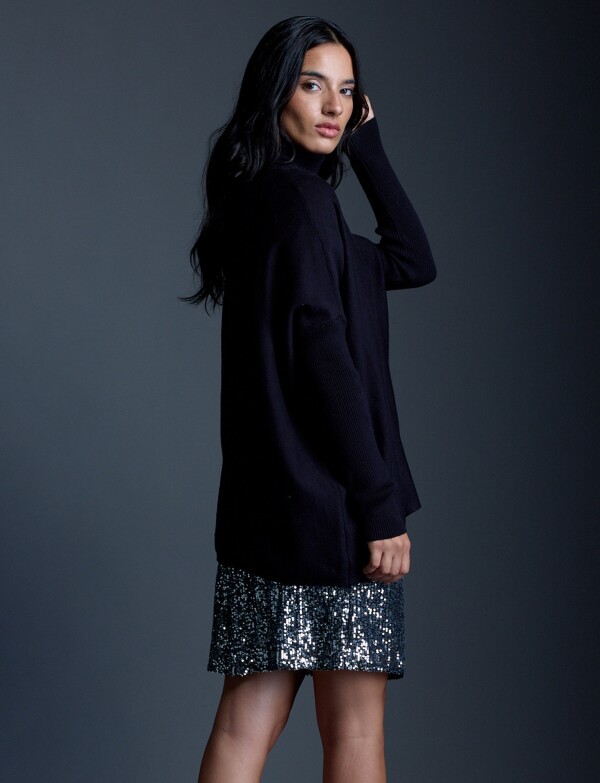 Polera Oversize NEGRO