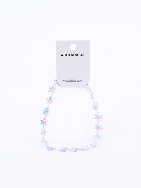 COLLAR FLORES MULTICOLOR