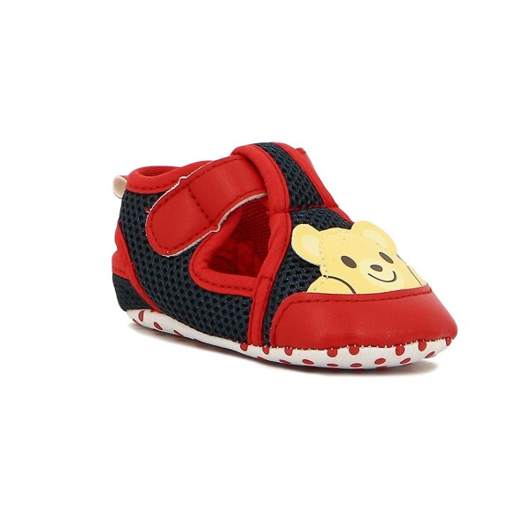 Angus Zapato Bebe Casual Oso Rojo