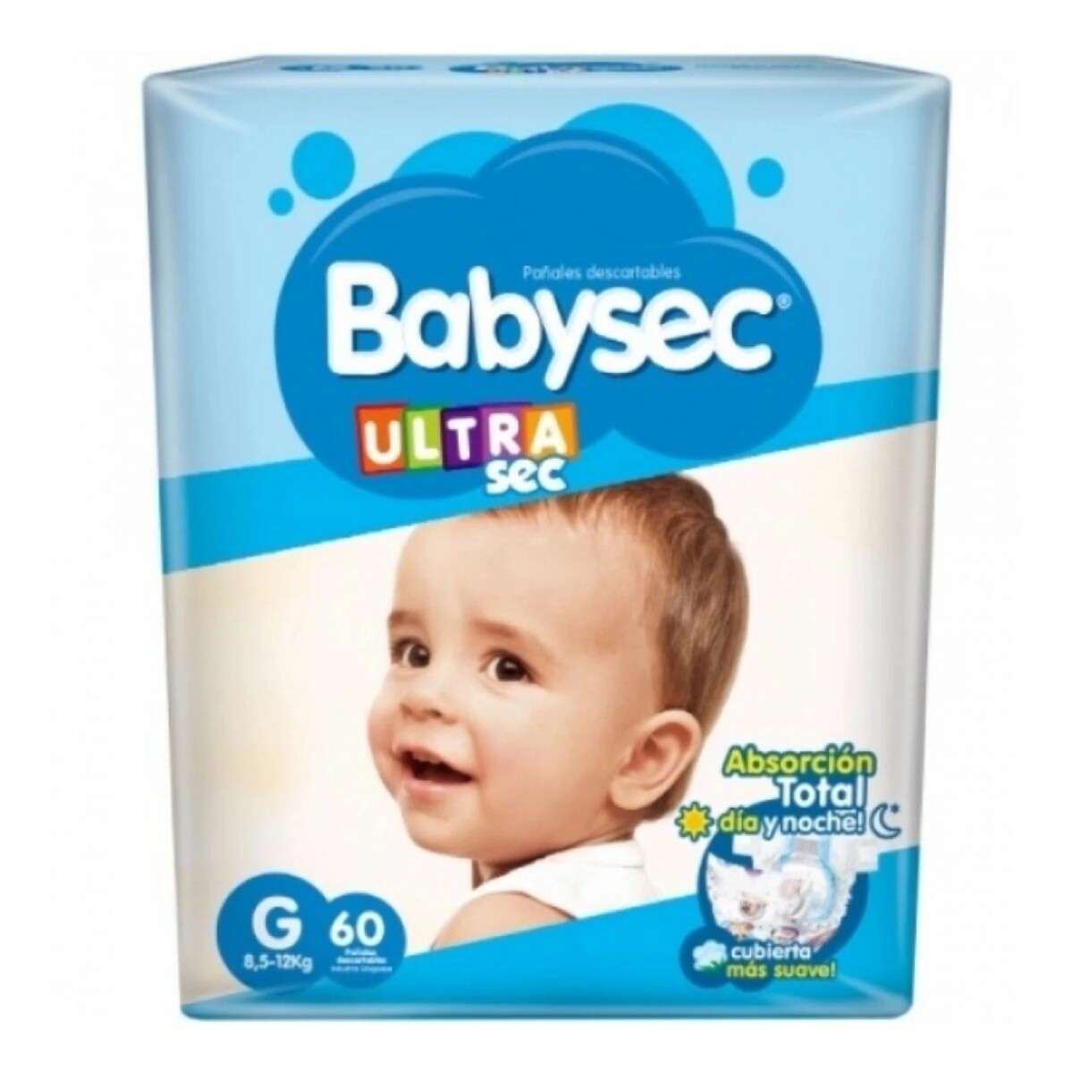 Pañales Babysec Ultrasec G - X60 