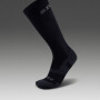 Vectr Light Cushion Full Length Compression Socks - Unisex Black/titanium