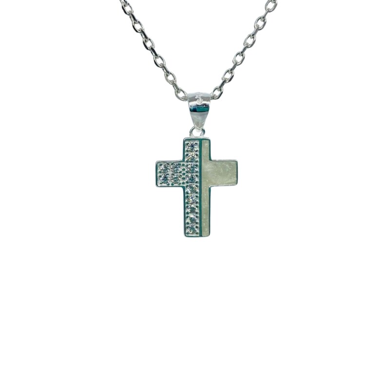 CRUZ PLATA MITA PIEDRAS L1kc1347