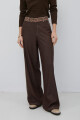PANTALON GLEN MARRON