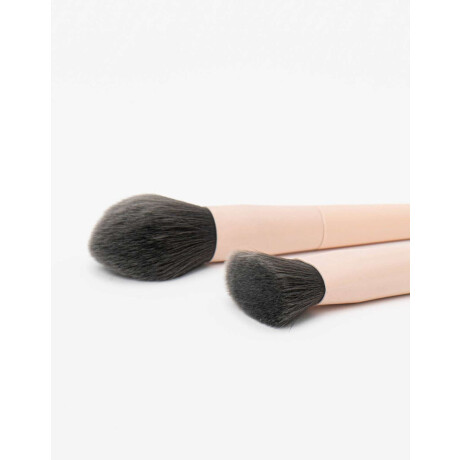 Set De Brochas De Maquillaje Rosa Piel