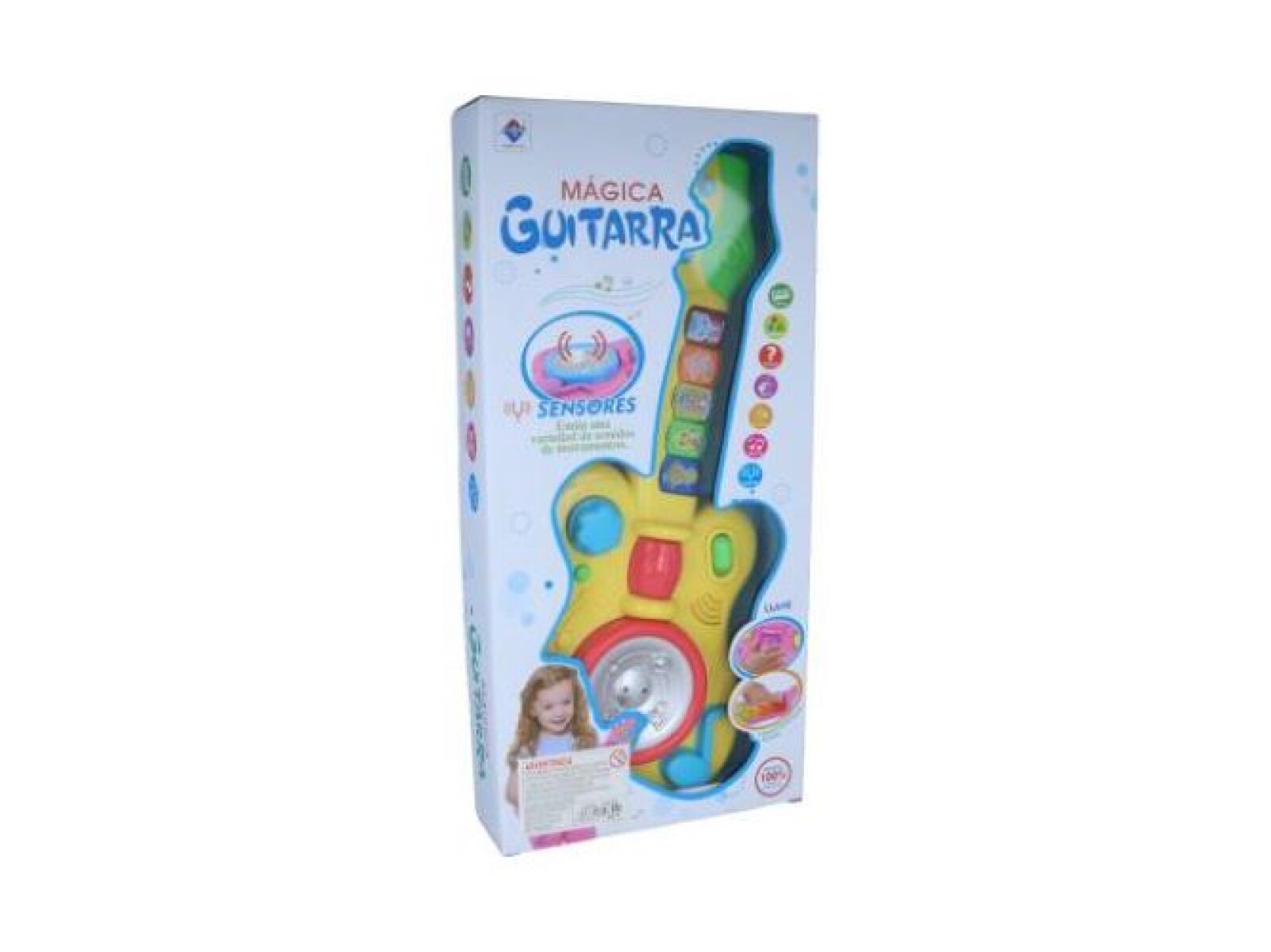 Guitarra Infantil Con Sonido 40 X 16 Cm 