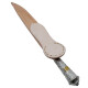 Puñal Hoja 16 Cm, Cabo De Plata Y Oro, Vaina De Cuero Puñal Hoja 16 Cm, Cabo De Plata Y Oro, Vaina De Cuero