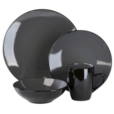 Set de Vajilla 16 Piezas Stoneware Thomson Pottery INDIES GRANITE