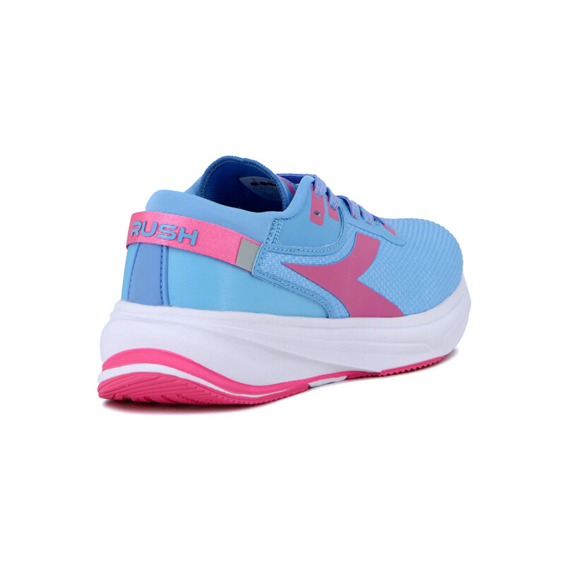 Diadora Rush Calzado Running Mujer - SKYBLUE/PINK Celeste-Rosado