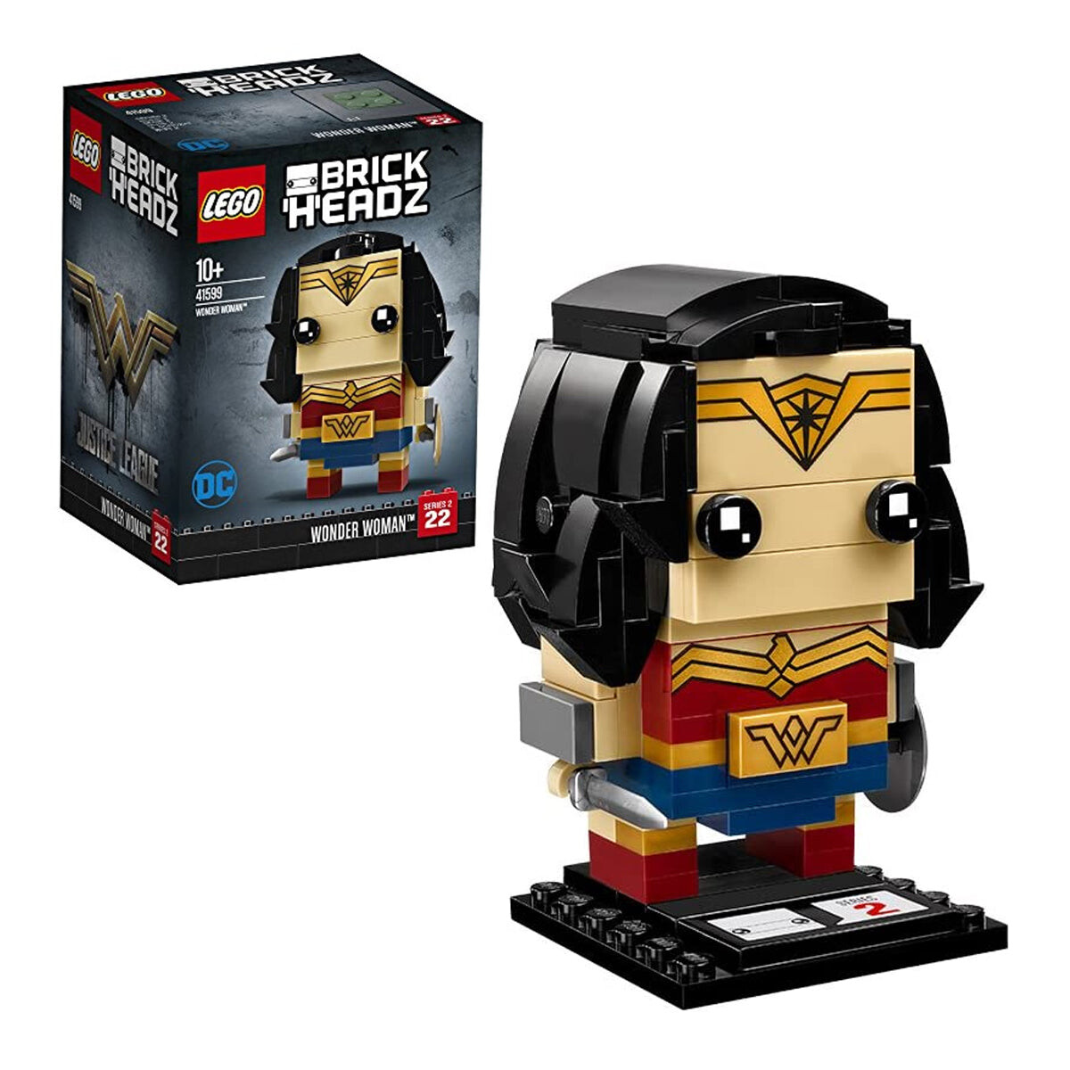 Lego Brick Headz Figura Mujer Maravilla 41599 