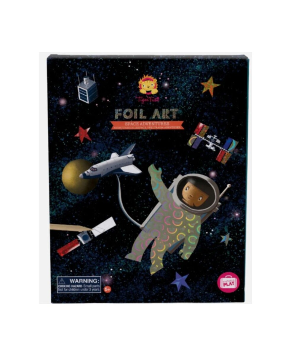 Arte con foil- aventuras espaciales - S/C 