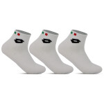 Lotto medias corta tripack 35/38 - blanco-negro Blanco-Negro