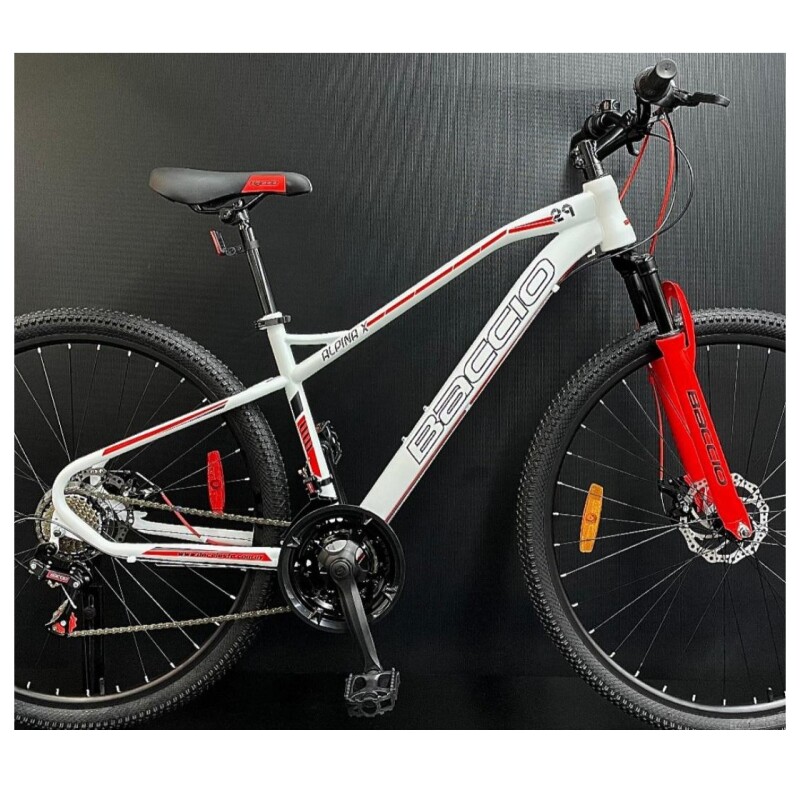 Bicicleta De Montaña Baccio Alpina X Rodado 29 Freno Disco Blanca(Pausado) Bicicleta De Montaña Baccio Alpina X Rodado 29 Freno Disco Blanca(pausado)