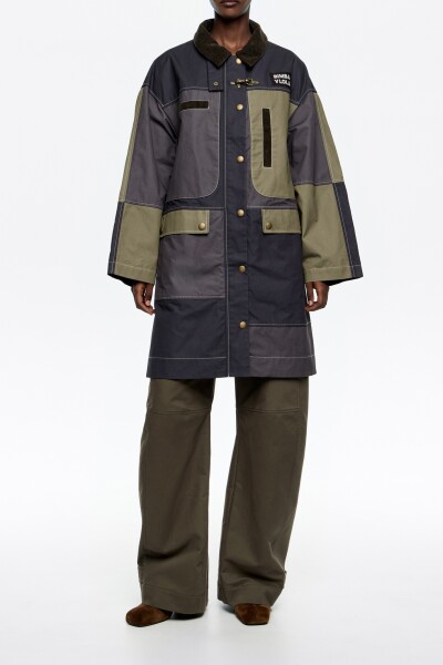 GABARDINA Azul Marino