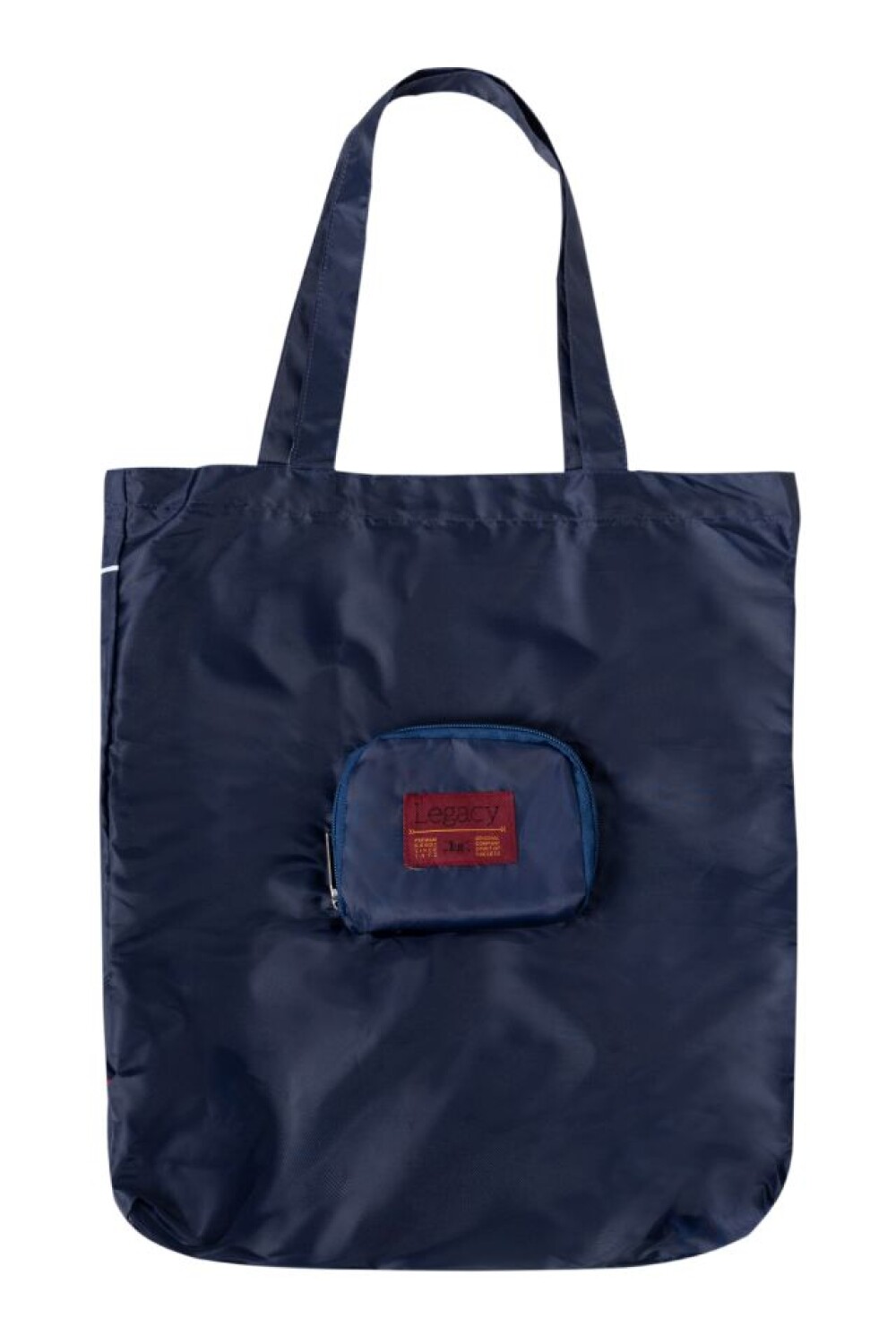 BOLSA PLEGABLE ESTAMPADA Azul