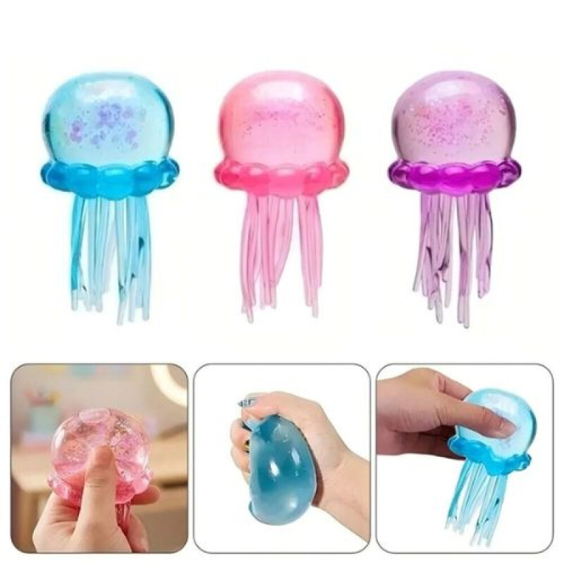 Squishy Medusa Varios Colores Squishy Medusa Varios Colores