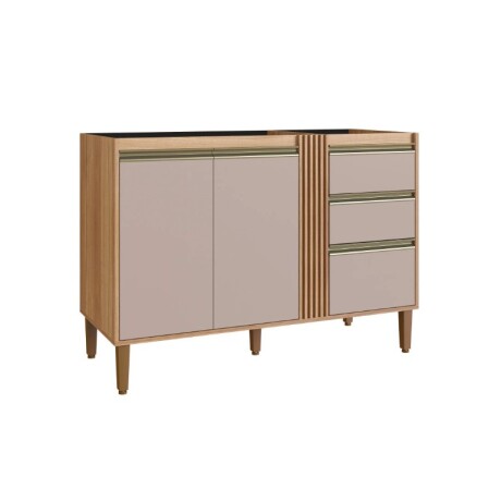 BAJO MESADA 1.20 M 2 PUERTAS 3 CAJONES ARTECAS SOL BAJO MESADA 1.20 M 2 PUERTAS 3 CAJONES ARTECAS SOL