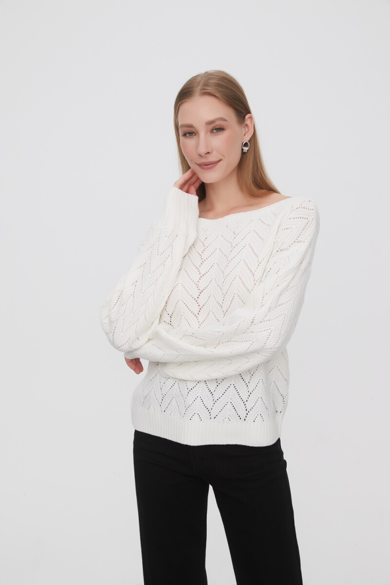 Sweater Salich - Marfil / Off White 