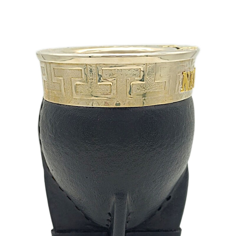 MATE IMPERIAL NACIONAL - ALPACA Y BRONCE - MTIM55 Negrouniforme
