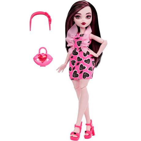 Muñeca Monster High 32cm Articulada + Accesorios Dracula