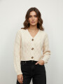 Cardigan Buttoli Marfil / Off White