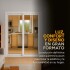 Ventana de PVC Blanco 200 X 200 Puerta Corrediza Aislante Ventana de PVC Blanco 200 X 200 Puerta Corrediza Aislante