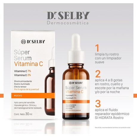 Suero Facial Dr. Selby Vitamina C 30ml Suero Facial Dr. Selby Vitamina C 30ml