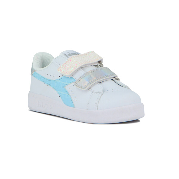 Diadora Knock On Lifestyle Niños Blanco-celeste Blanco-celeste